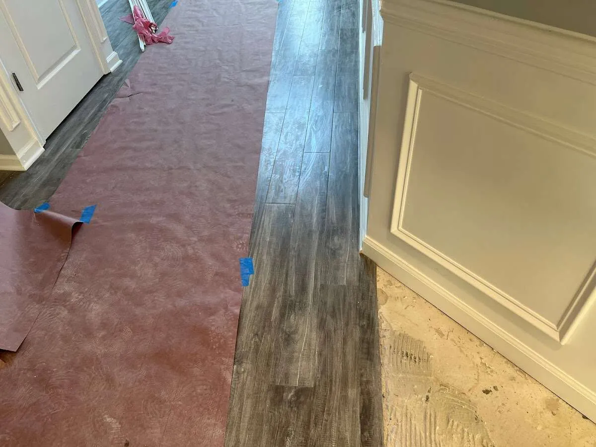 Completed marble shower restoration in Davenport